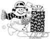 Order  Snowmen Digi Stamp - Large Sledge